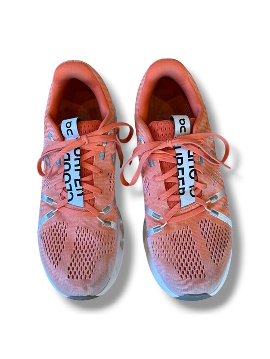 On Cloudsurfer Flame Orange White Athletic Running Shoes Sneakers Men’s Size 10 main image 10
